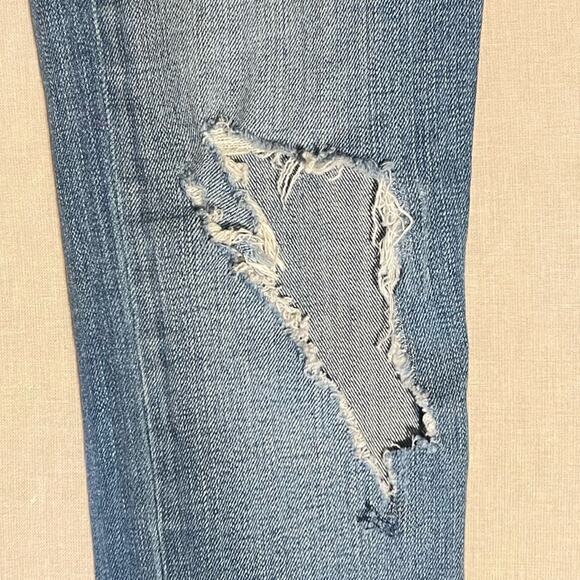 NWT rag & bone Mid Rise Skinny Jean in Carmine Medium Blue sz 24 Revolve Stretch - Picture 5 of 13